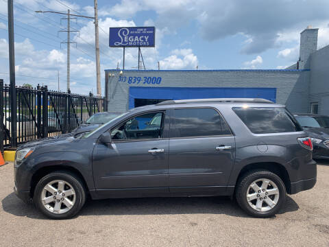 2014 GMC Acadia for sale at Legacy Motors 3 in Detroit MI