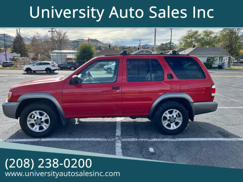 2001 Nissan Pathfinder for sale at University Auto Sales Inc in Pocatello ID