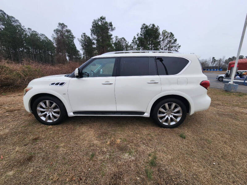 2014 Infiniti QX80 for sale at Sandhills Motor Sports LLC in Laurinburg NC