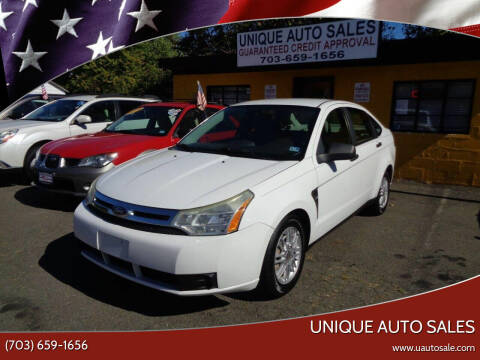 2008 Ford Focus for sale at Unique Auto Sales in Marshall VA