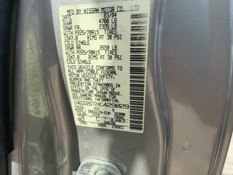 2004 Nissan Frontier
