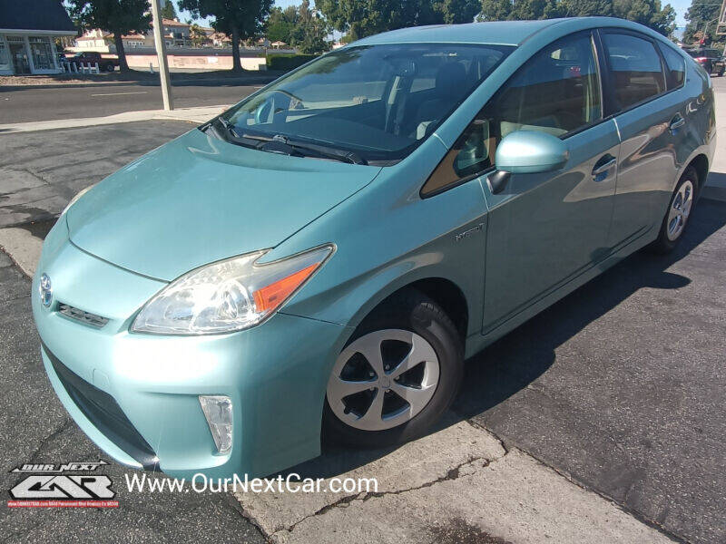 2012 Toyota Prius for sale at Ournextcar Inc in Downey, CA