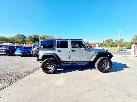 2013 Jeep Wrangler Unlimited for sale at Shaks Auto Sales Inc in Fort Worth TX