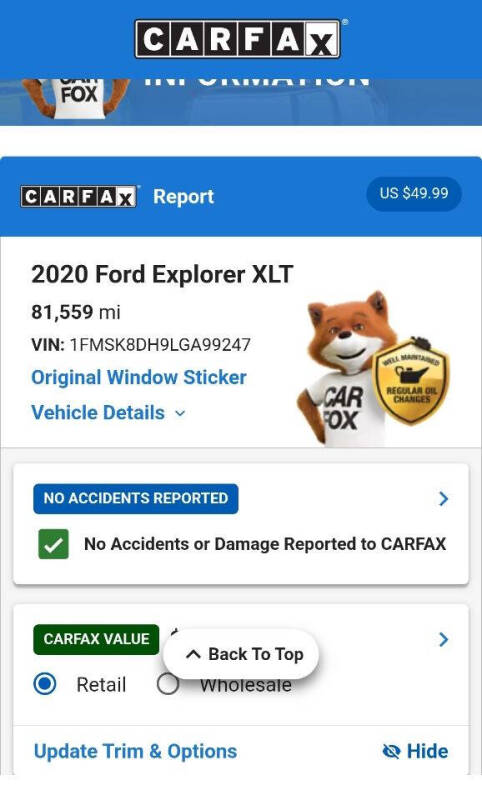 2020 Ford Explorer XLT