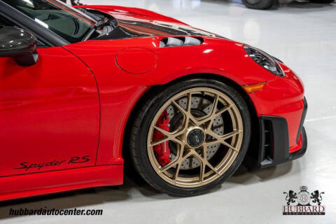 2025 Porsche 718 Boxster Spyder RS