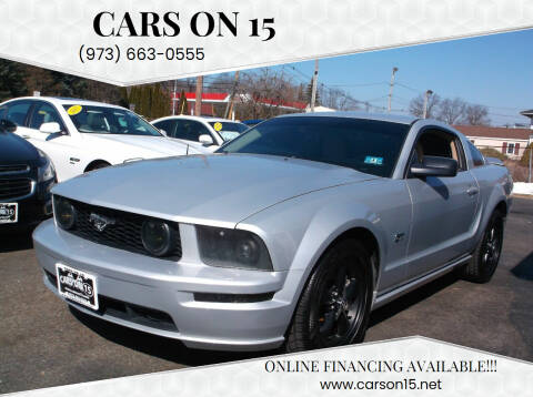 2007 Ford Mustang for sale at Cars On 15 in Lake Hopatcong NJ