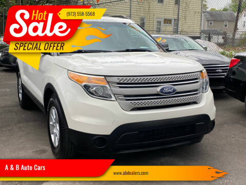 2012 Ford Explorer for sale at A & B Auto Cars in Newark NJ