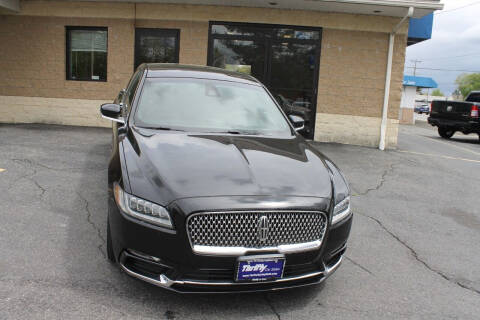 2017 Lincoln Continental for sale at Thrifty Car Sales Springfield in Springfield MA
