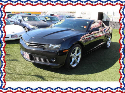 2015 Chevrolet Camaro for sale at MERCED AUTO WORLD in Merced CA