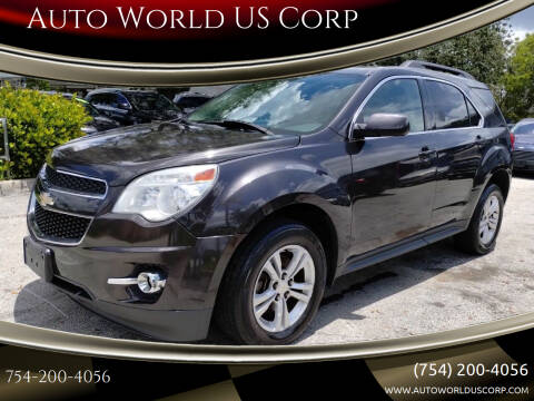 2015 Chevrolet Equinox for sale at Auto World US Corp in Plantation FL