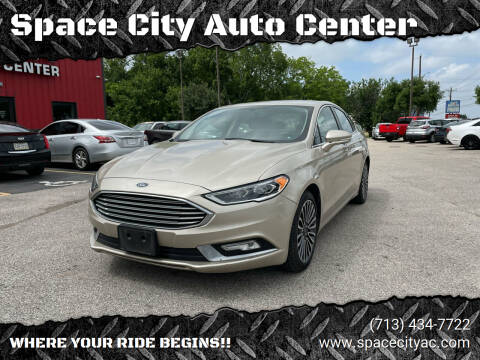 2018 Ford Fusion for sale at Space City Auto Center in Houston TX