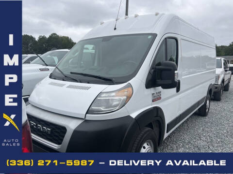 2021 RAM ProMaster for sale at Impex Auto Sales in Greensboro NC