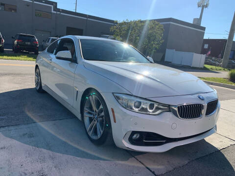 2016 BMW 4 Series for sale at AUTO BURGOS in Hollywood FL