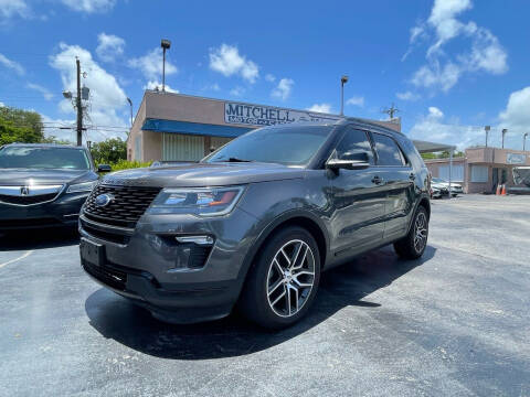 2019 Ford Explorer for sale at MITCHELL MOTOR CARS in Fort Lauderdale FL