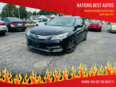 2017 Honda Accord for sale at Nations Best Autos in Decatur GA