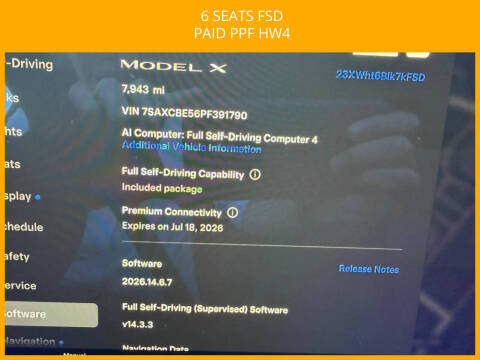 2023 Tesla Model X Standard Range