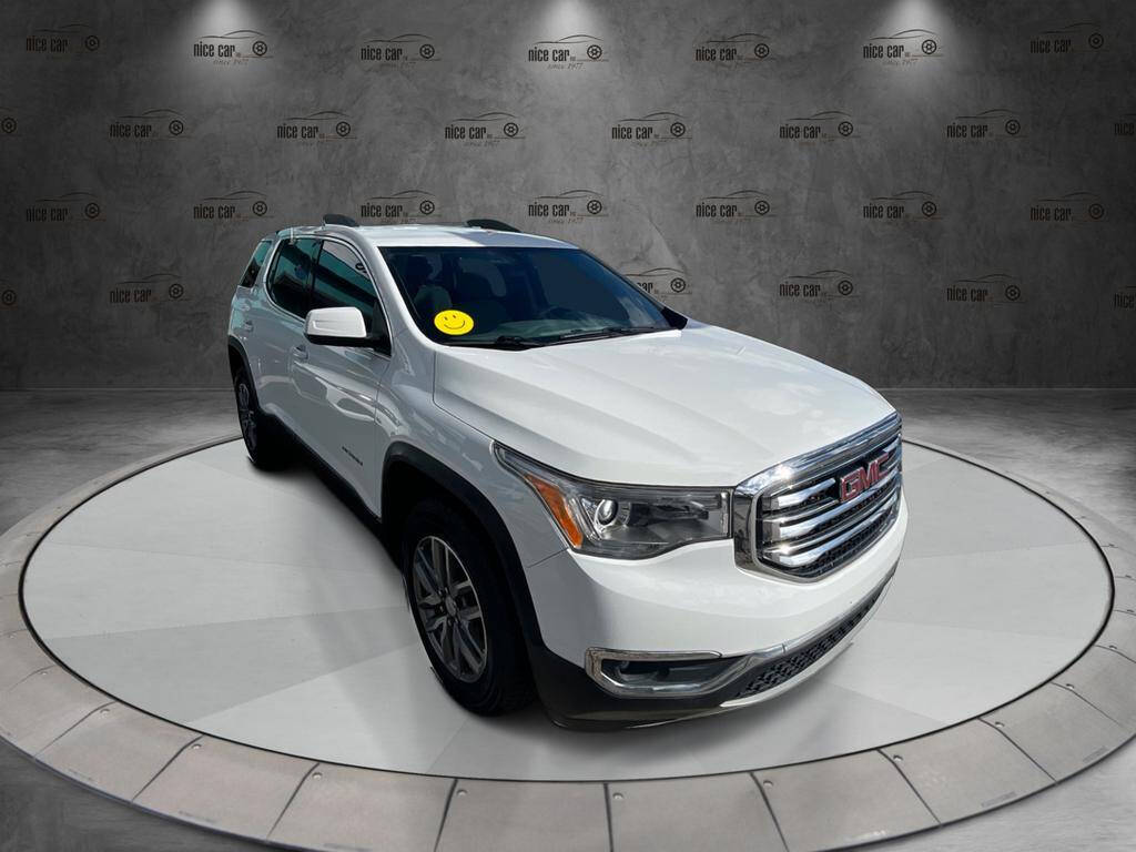 White 2017 GMC Acadia SLE-2 4x4 SLE-2 4dr SUV 1