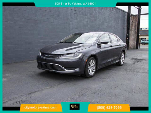 2016 Chrysler 200 for sale at City Motors of Yakima in Yakima WA