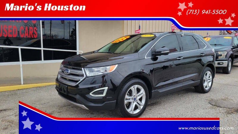 2018 Ford Edge for sale at Mario's Houston in Houston TX