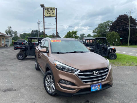 2017 Hyundai Tucson for sale at Conklin Cycle Center in Binghamton NY