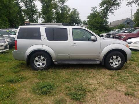 2005 Nissan Pathfinder for sale at WB Auto Sales LLC in Barnum MN
