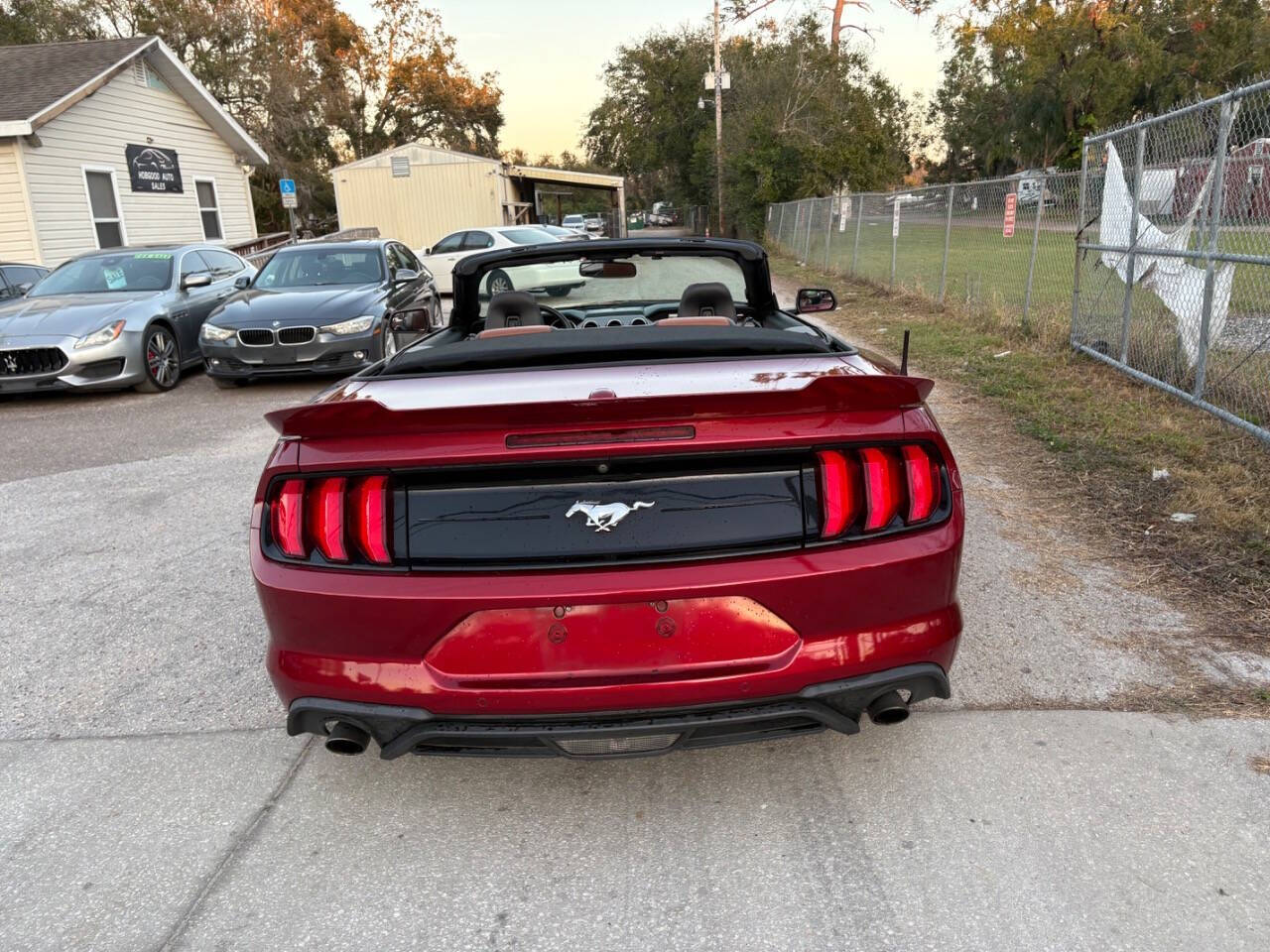 2019 Ford Mustang for sale at Hobgood Auto Sales in Land O Lakes, FL