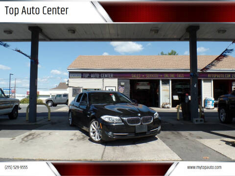 2013 BMW 5 Series for sale at Top Auto Center in Quakertown PA