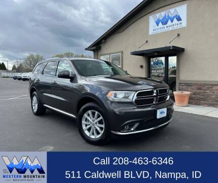 2014 Dodge Durango for sale at Western Mountain Bus & Auto Sales in Nampa ID