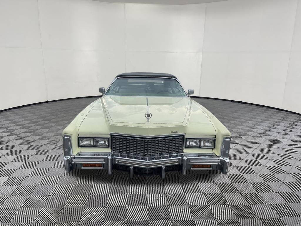 Yellow 1976 Cadillac Eldorado Convertible 2