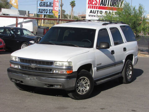 2002 Chevrolet Tahoe for sale at Best Auto Buy in Las Vegas NV