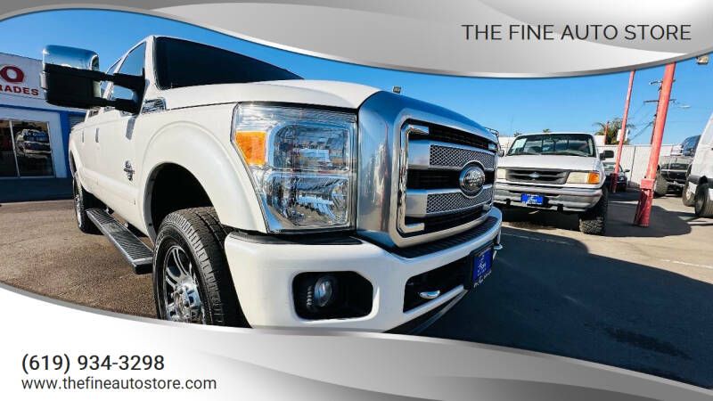 2013 Ford F-350 Super Duty for sale at The Fine Auto Store in Imperial Beach CA