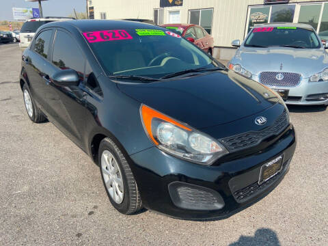 2013 Kia Rio 5-Door for sale at BELOW BOOK AUTO SALES in Idaho Falls ID