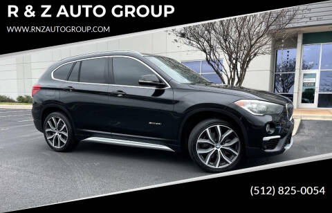 2017 BMW X1 for sale at R & Z AUTO GROUP in Austin TX