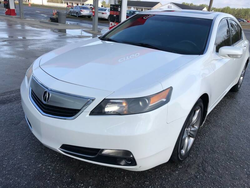 2012 Acura TL for sale at County Line Car Sales Inc. in Delco NC