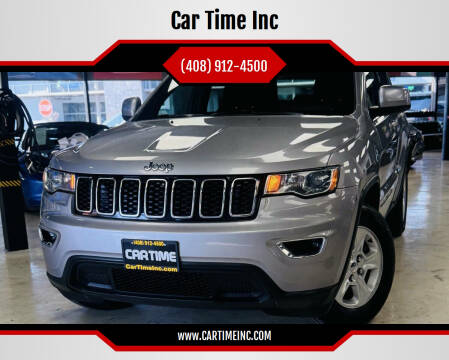 2017 Jeep Grand Cherokee for sale at Car Time Inc in San Jose CA