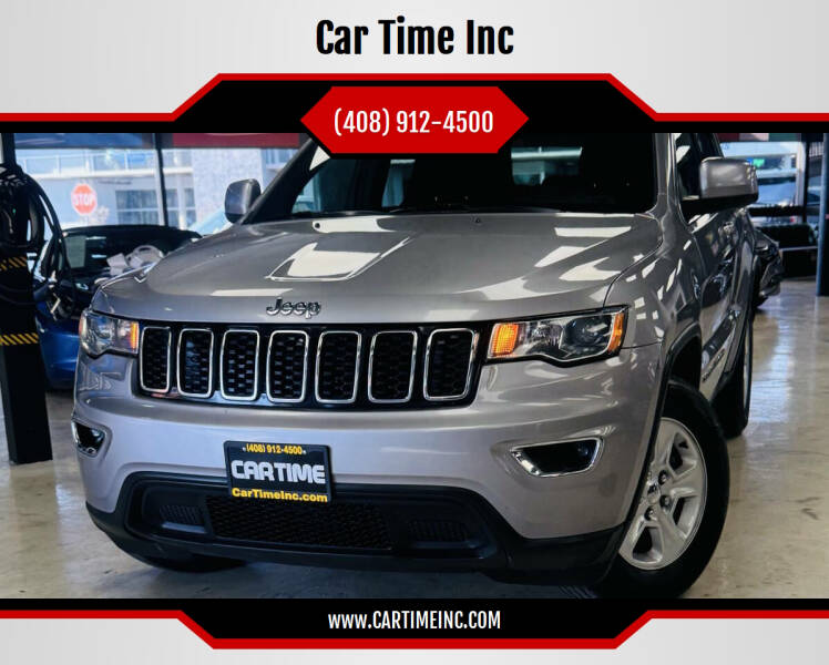 2017 Jeep Grand Cherokee for sale at Car Time Inc in San Jose CA