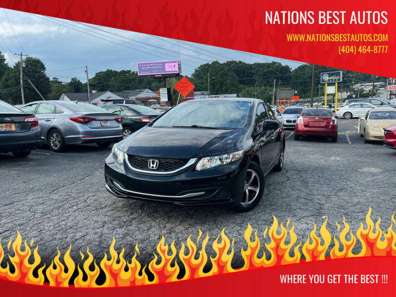 2015 Honda Civic for sale at Nations Best Autos in Decatur GA