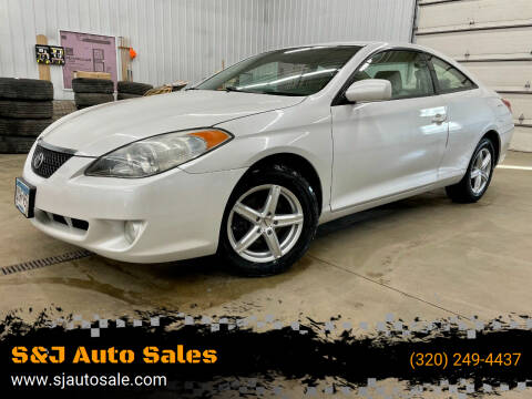 2006 Toyota Camry Solara for sale at S&J Auto Sales in South Haven MN