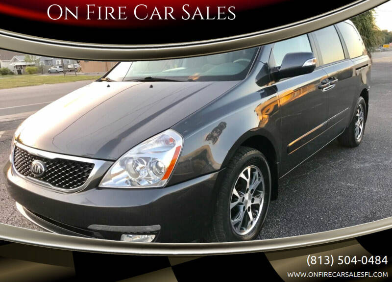2014 Kia Sedona for sale at On Fire Car Sales in Tampa FL