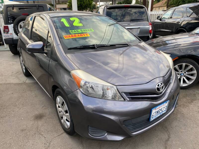2012 Toyota Yaris for sale at CAR GENERATION CENTER, INC. in Los Angeles CA