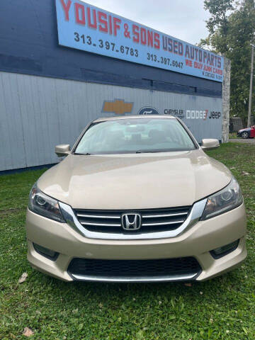 2014 Honda Accord for sale at Yousif & Sons Used Auto in Detroit MI