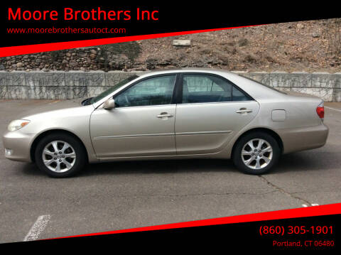 2006 Toyota Camry for sale at Moore Brothers Inc in Portland CT