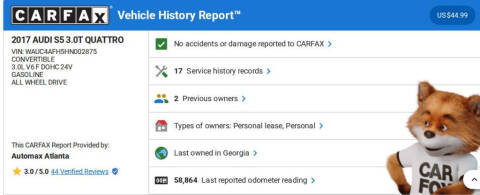 2017 Audi S5 3.0T quattro