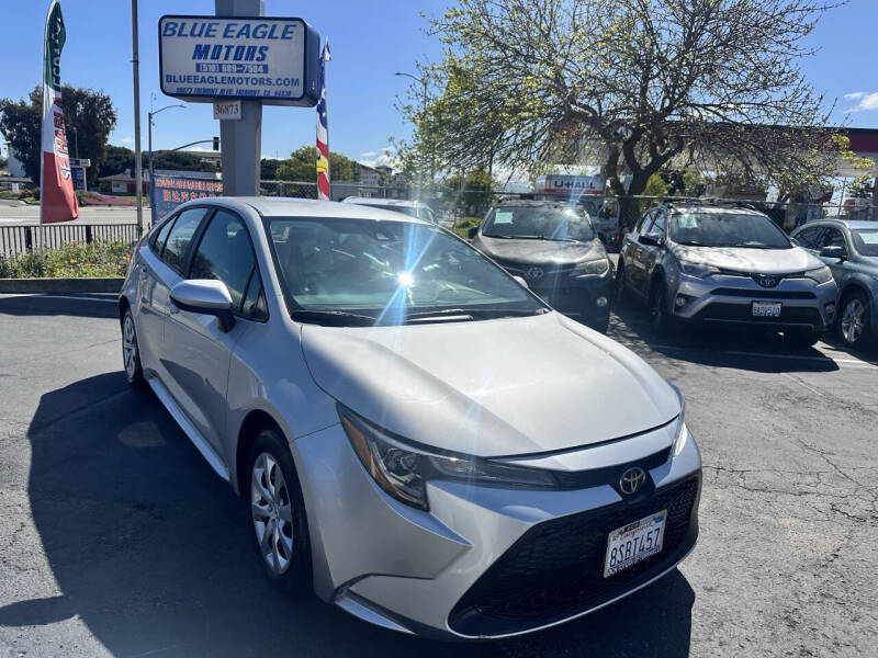 Used 2021 Toyota Corolla LE with VIN 5YFEPMAE2MP149783 for sale in Fremont, CA