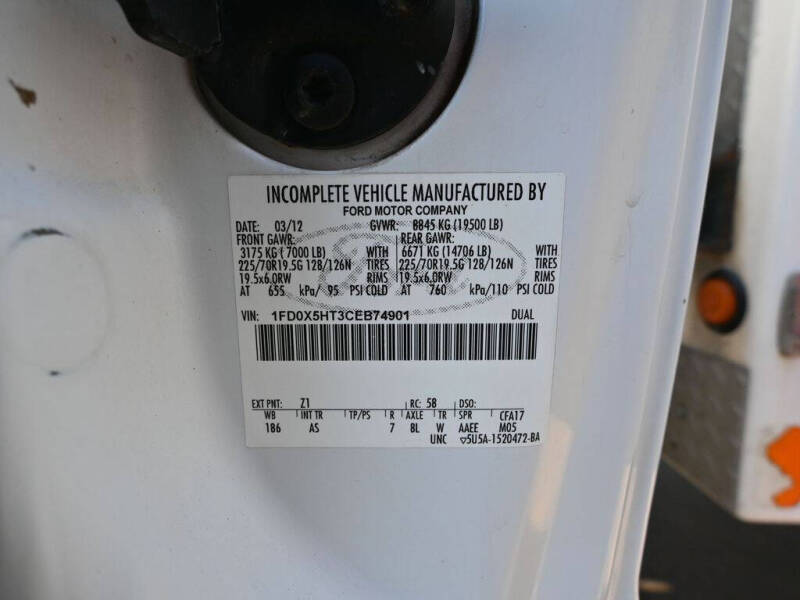 2012 Ford F-550 Super Duty