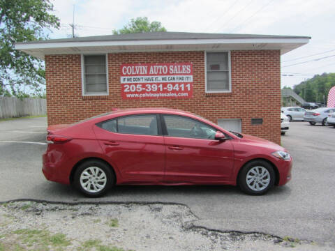 2017 Hyundai Elantra for sale at Colvin Auto Sales in Tuscaloosa AL