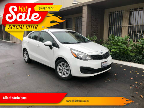 2013 Kia Rio for sale at AllanteAuto.com in Santa Ana CA