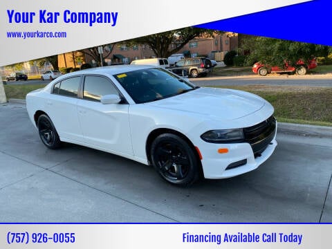2015 Dodge Charger for sale at Your Kar Company in Norfolk VA