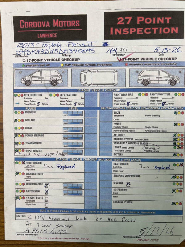 2013 Toyota Prius Two