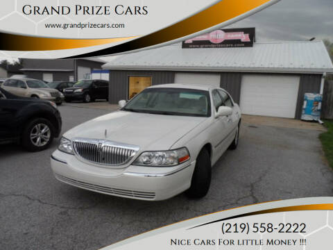 2006 Lincoln Town Car for sale at Grand Prize Cars in Cedar Lake IN